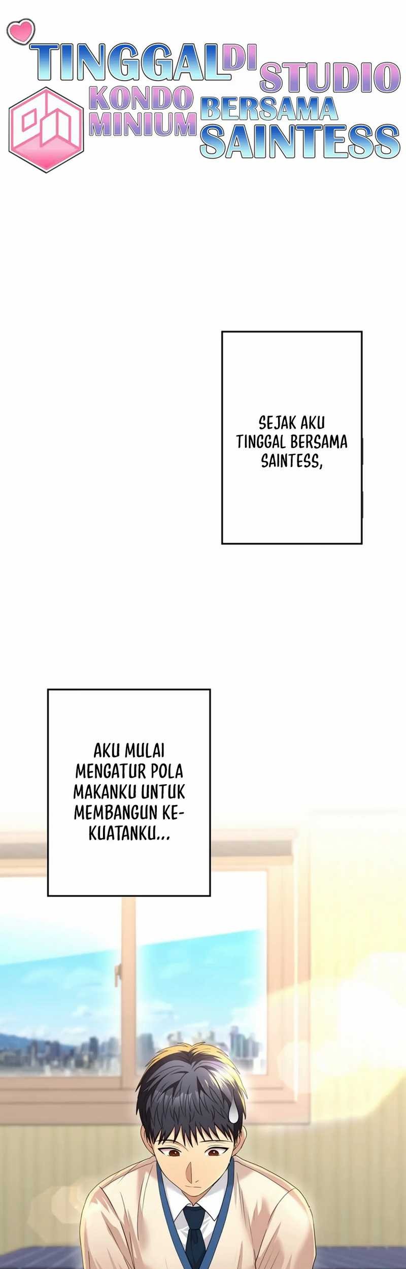Living in a Studio Condo With the Saintess Chapter 14 - halaman 2