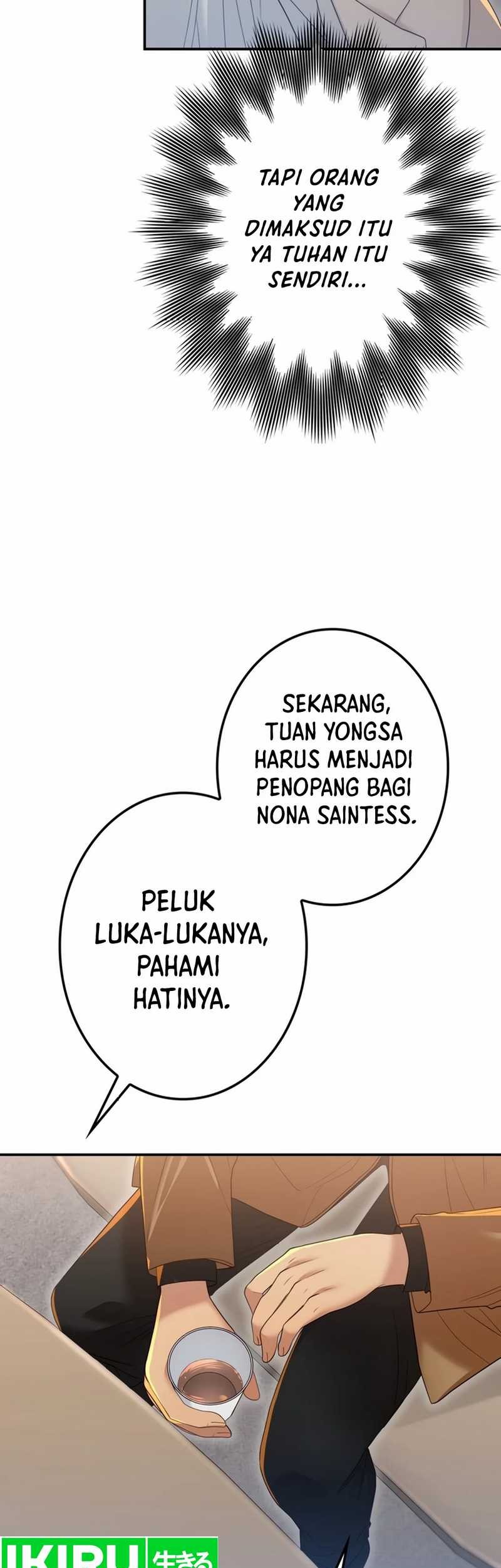 Living in a Studio Condo With the Saintess Chapter 17 - halaman 57