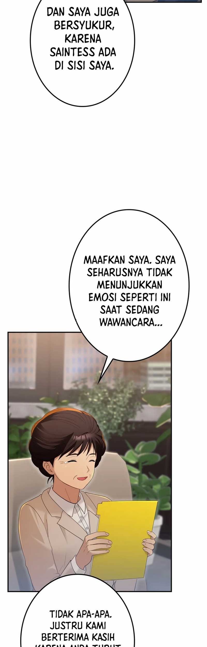 Living in a Studio Condo With the Saintess Chapter 17 - halaman 59