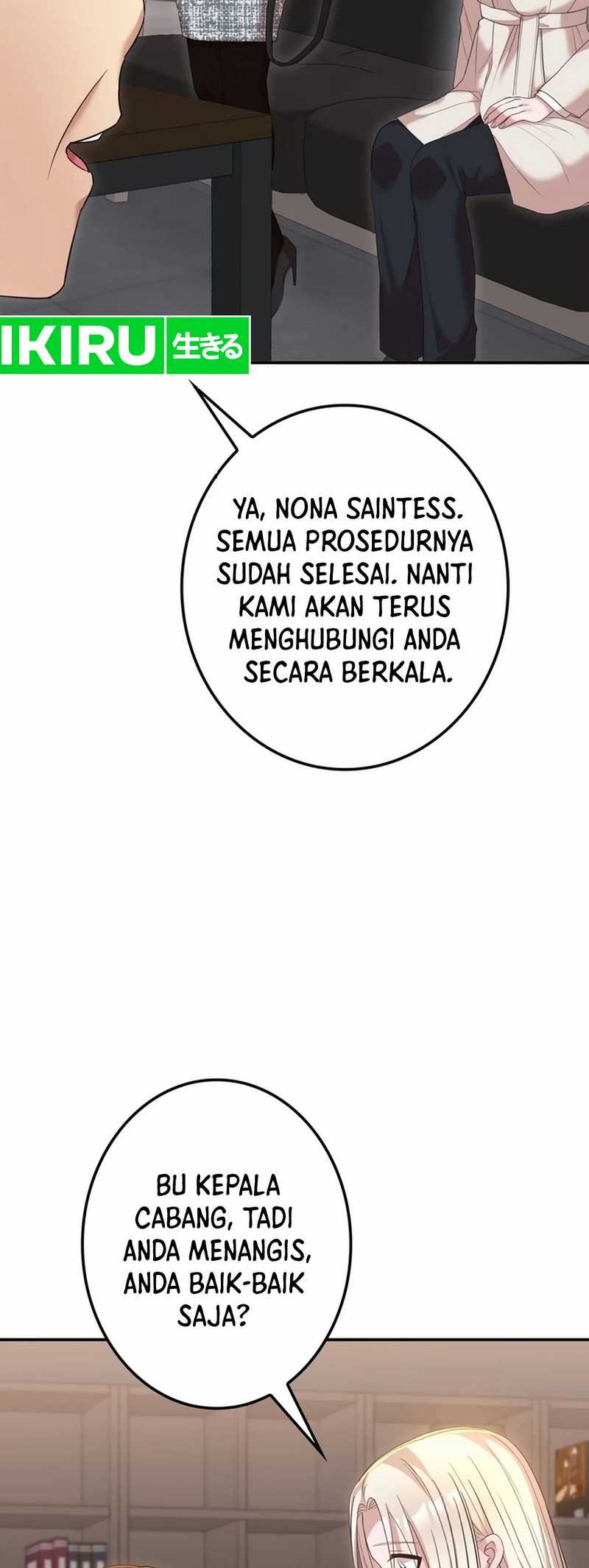 Living in a Studio Condo With the Saintess Chapter 17 - halaman 64
