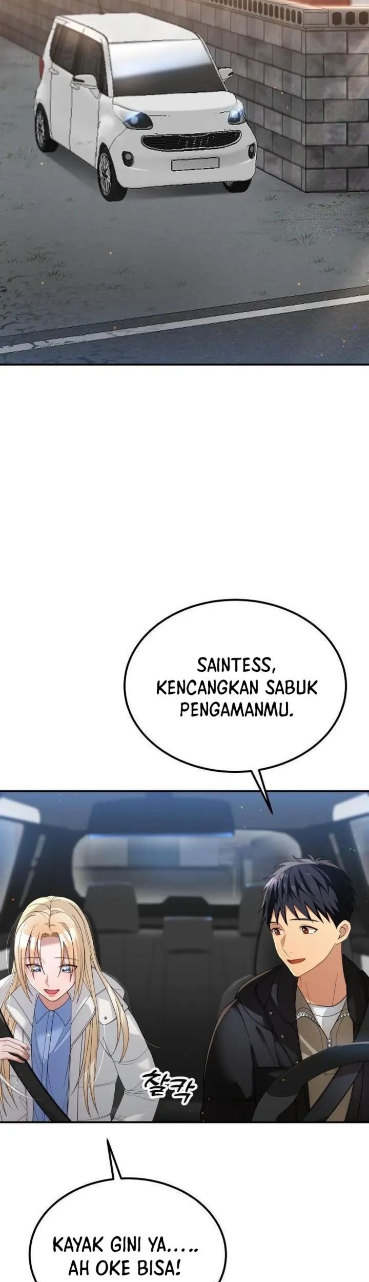 Living in a Studio Condo With the Saintess Chapter 20 - halaman 12