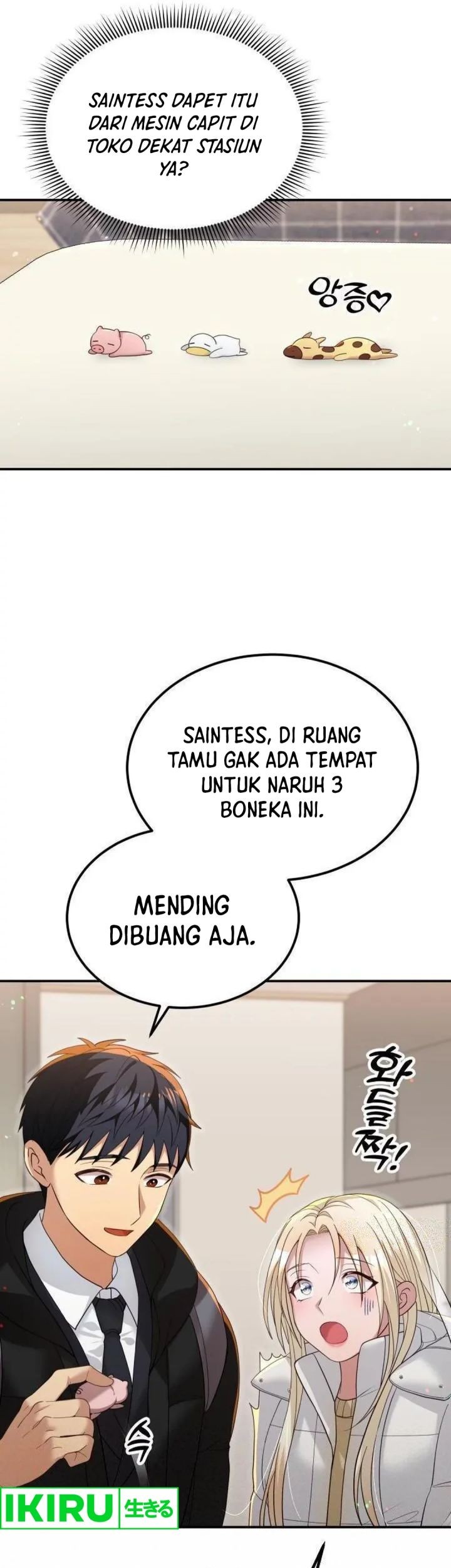 Living in a Studio Condo With the Saintess Chapter 22 - halaman 50
