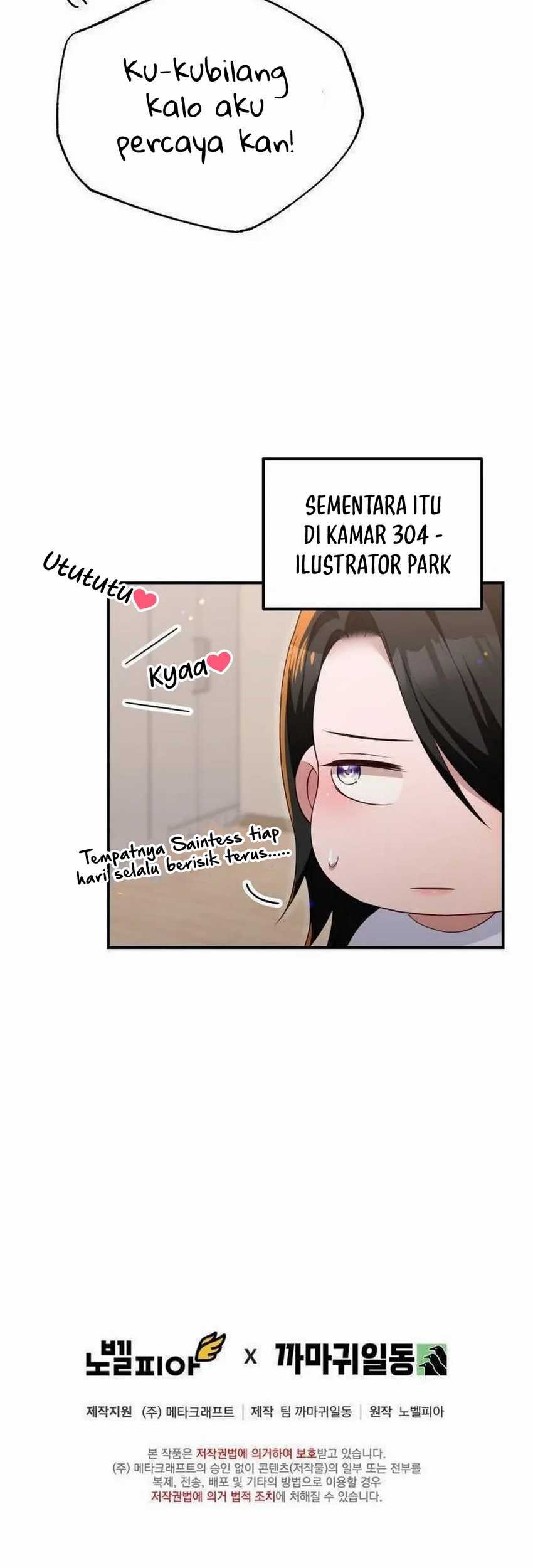 Living in a Studio Condo With the Saintess Chapter 23 - halaman 74
