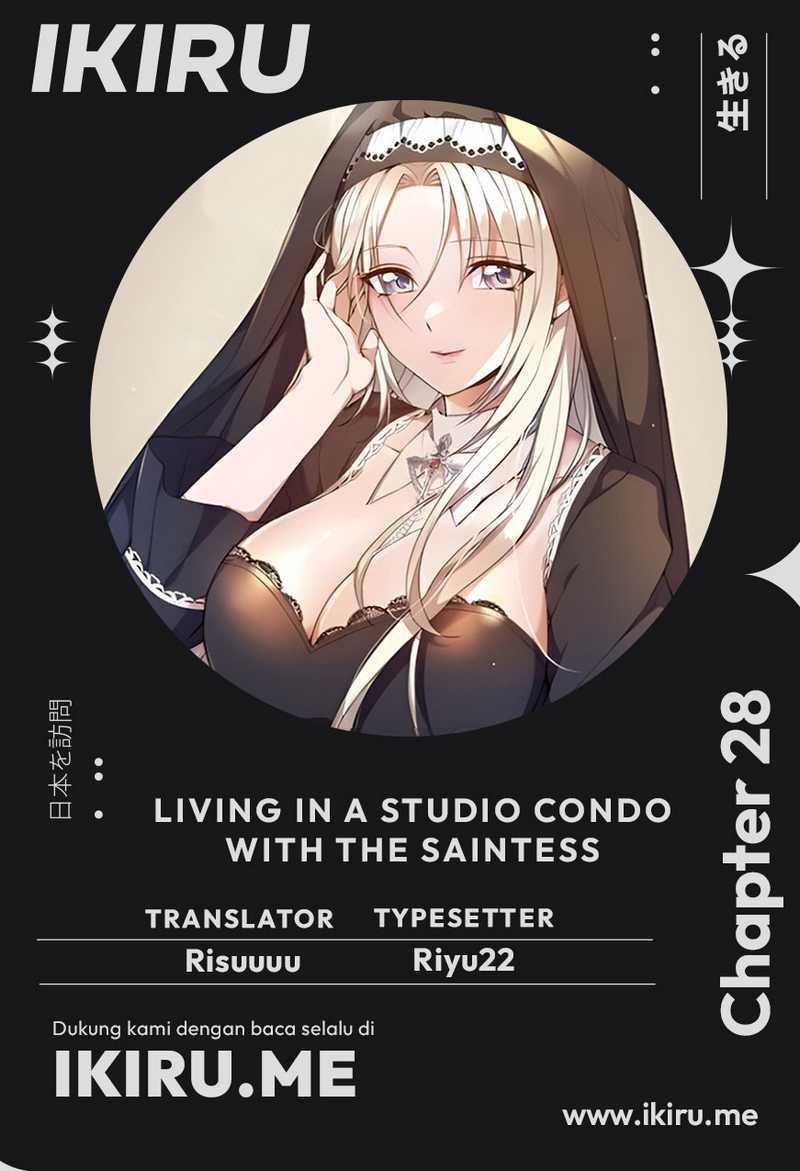 Living in a Studio Condo With the Saintess Chapter 28 - halaman 1