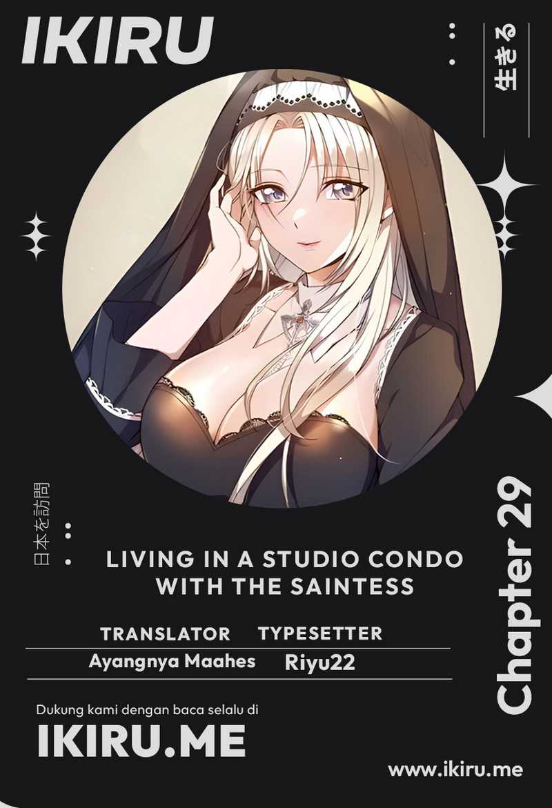 Living in a Studio Condo With the Saintess Chapter 29 - halaman 1