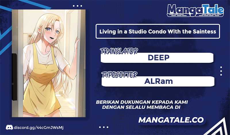 Living in a Studio Condo With the Saintess Chapter 3 - halaman 1