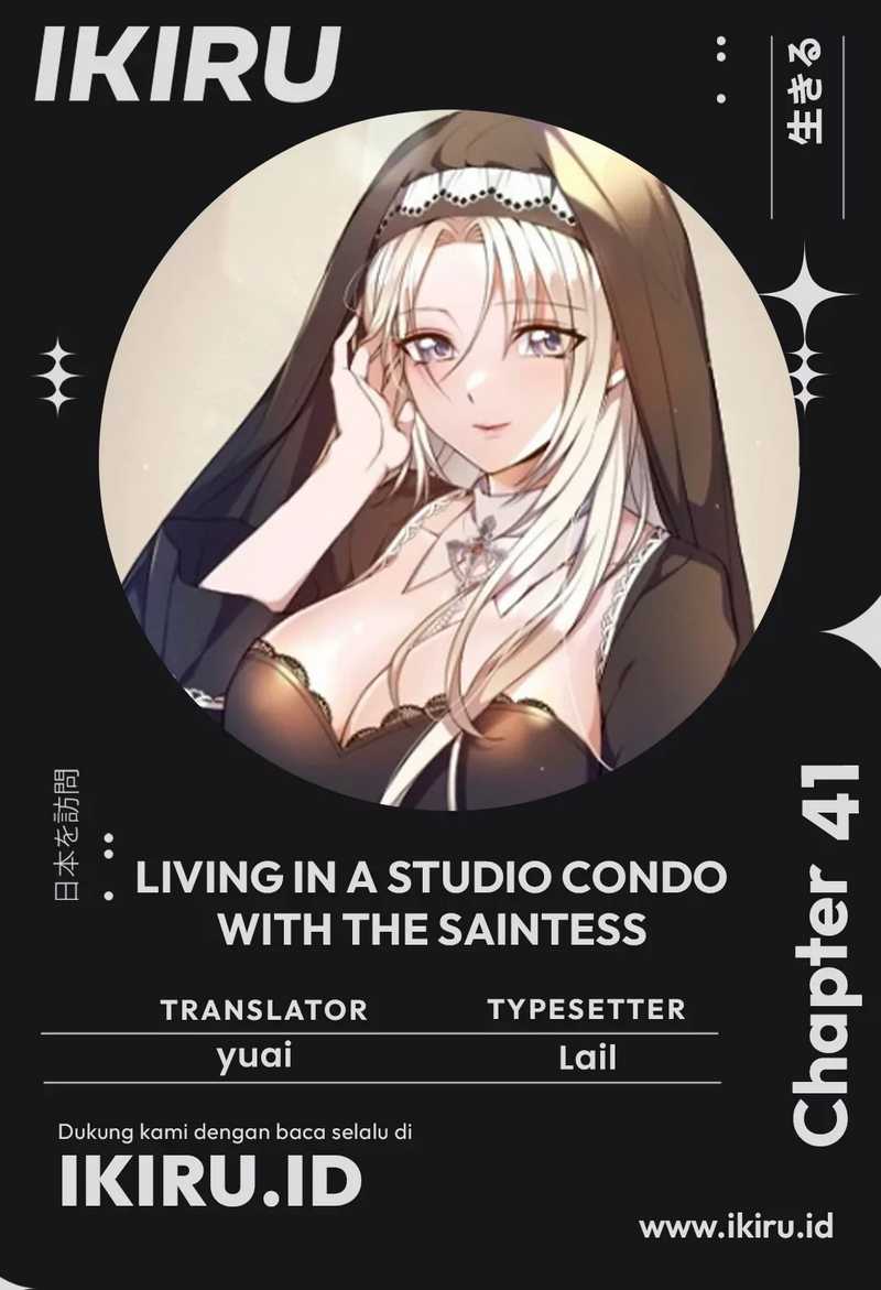 Living in a Studio Condo With the Saintess Chapter 41 - halaman 1