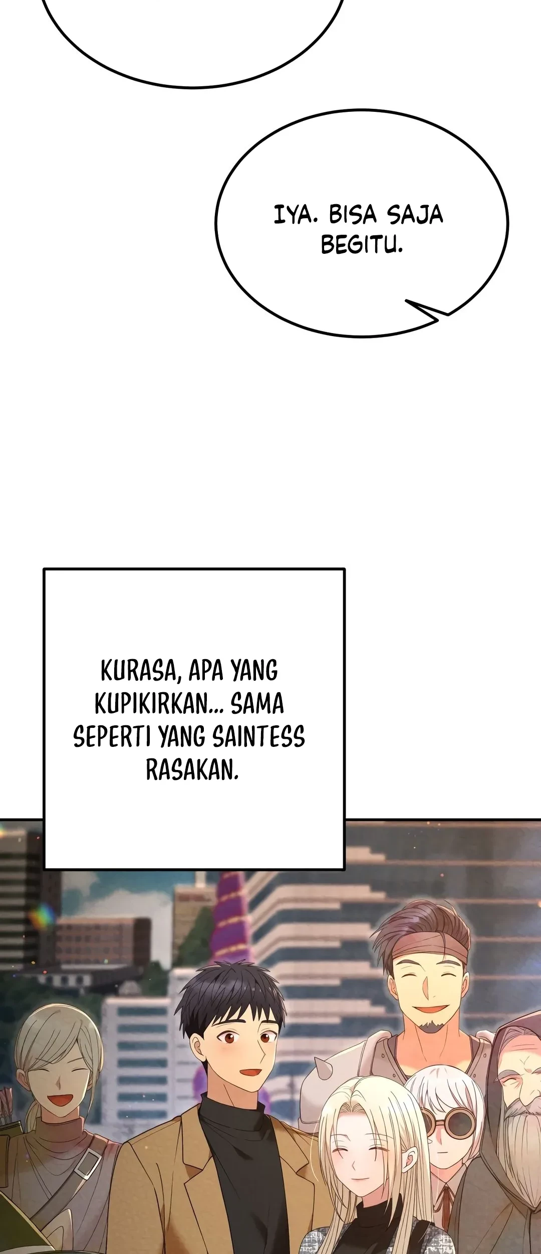 Living in a Studio Condo With the Saintess Chapter 43 - halaman 15