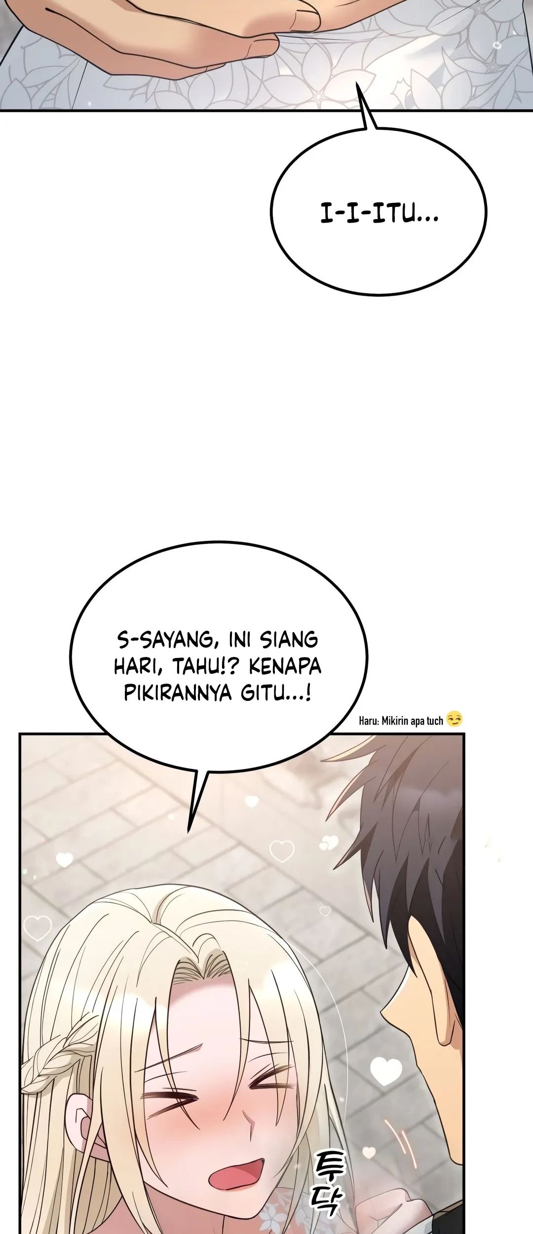 Living in a Studio Condo With the Saintess Chapter 43 - halaman 71