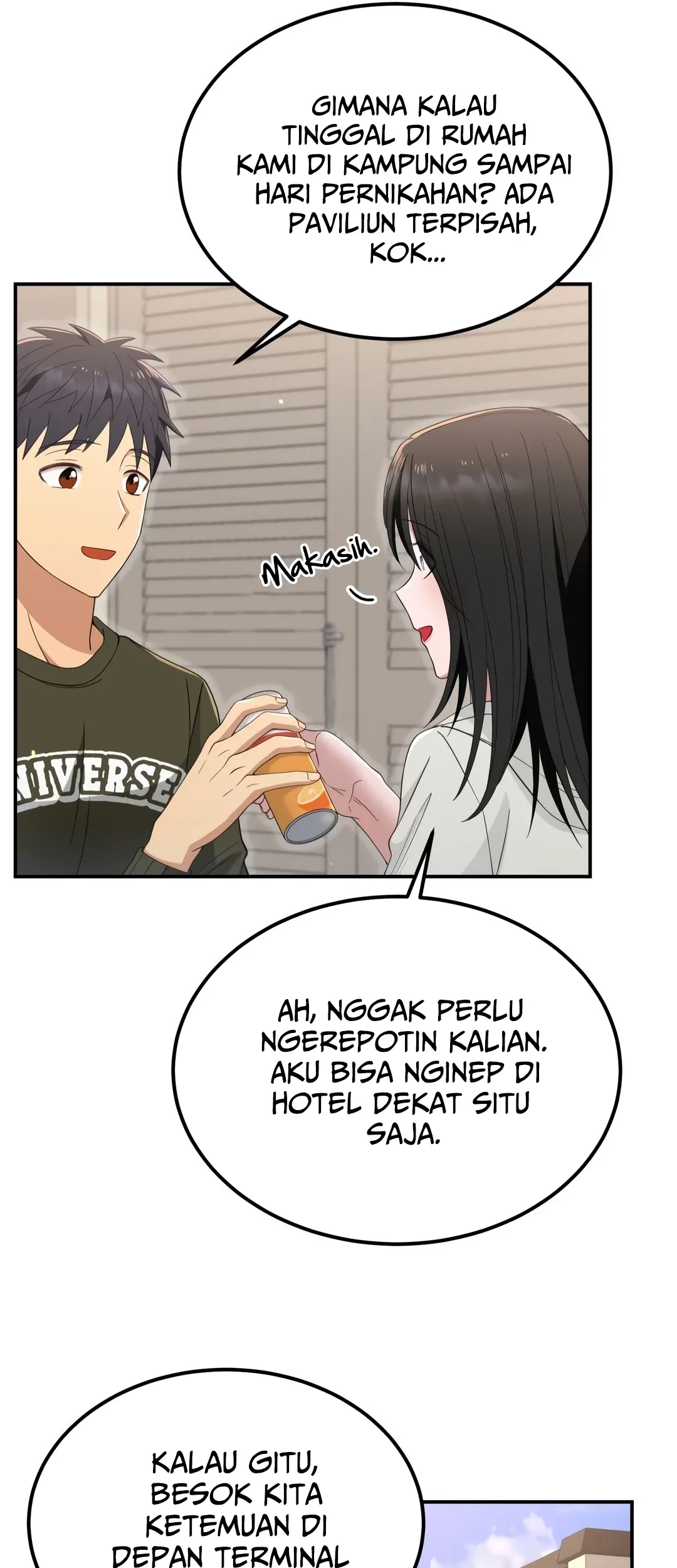 Living in a Studio Condo With the Saintess Chapter 45 - halaman 34