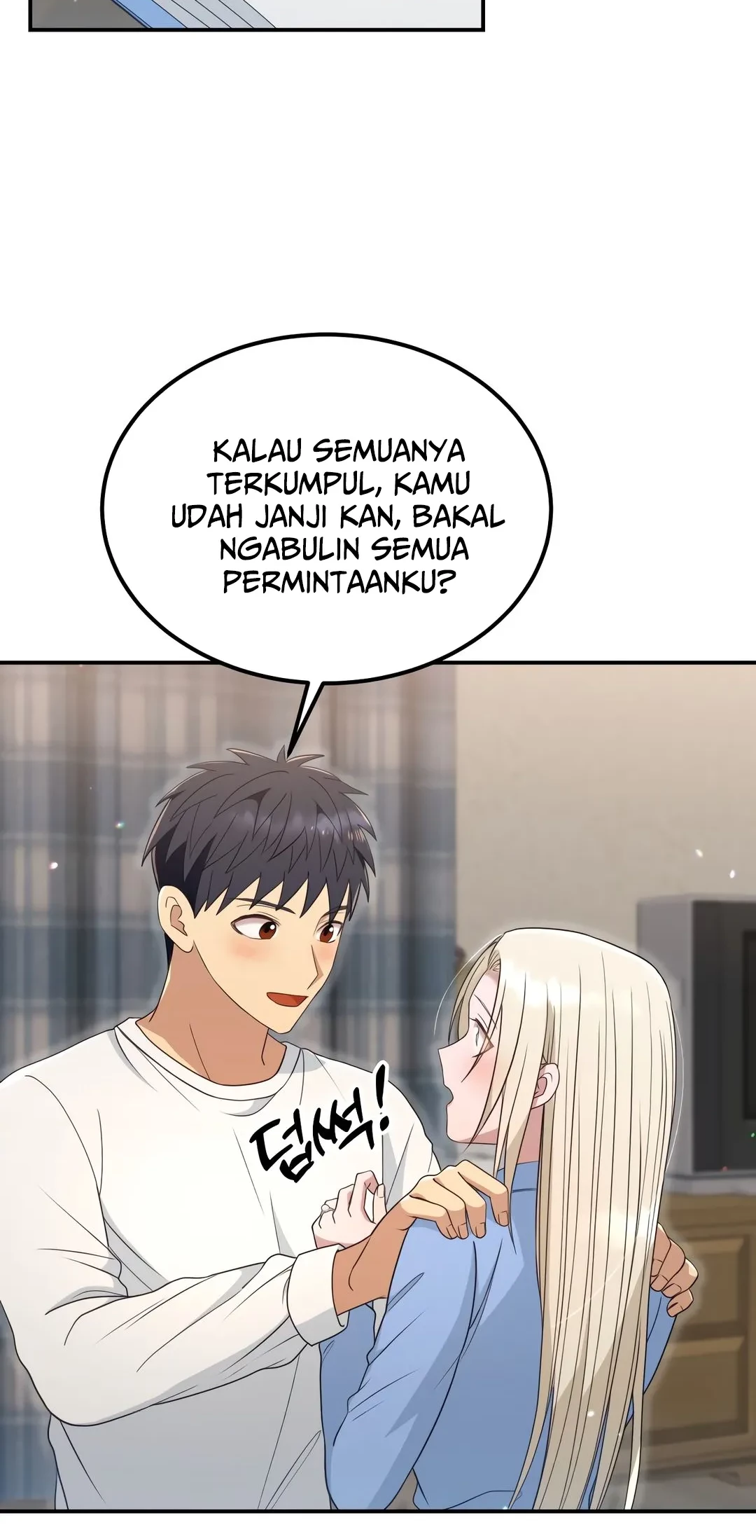 Living in a Studio Condo With the Saintess Chapter 46 - halaman 54