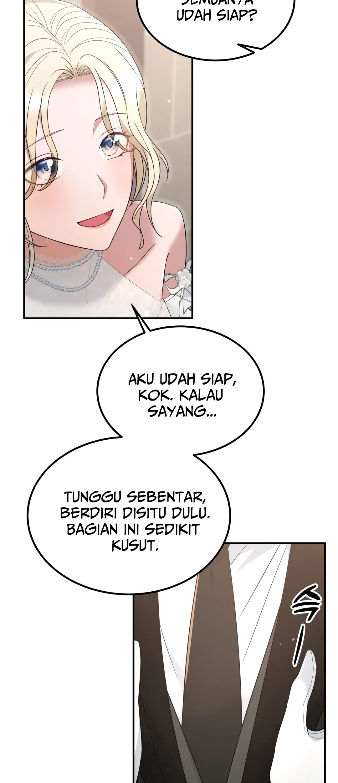 Living in a Studio Condo With the Saintess Chapter 48 - halaman 22