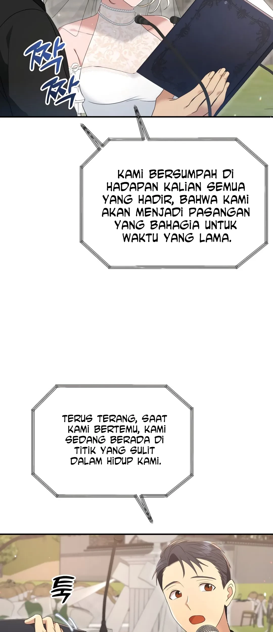 Living in a Studio Condo With the Saintess Chapter 48 - halaman 33