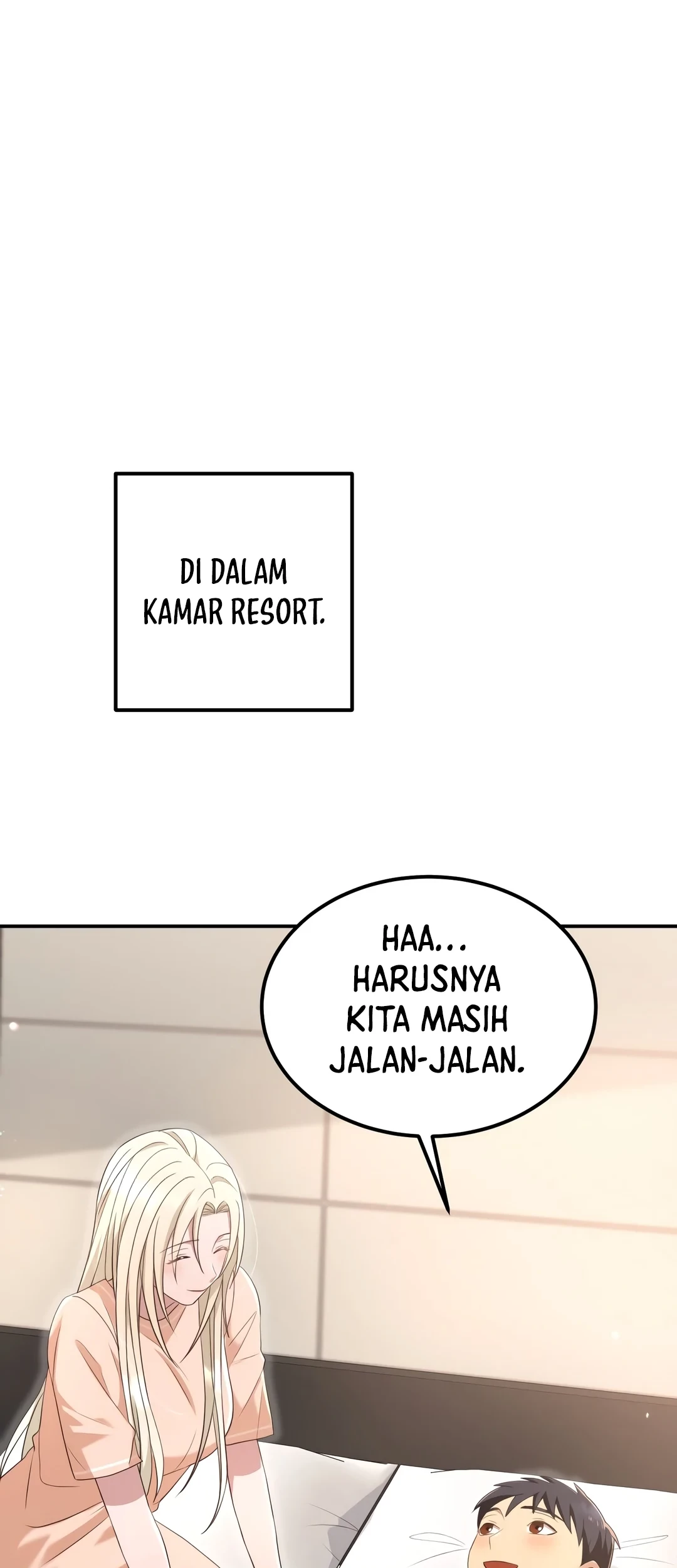 Living in a Studio Condo With the Saintess Chapter 49 - halaman 59