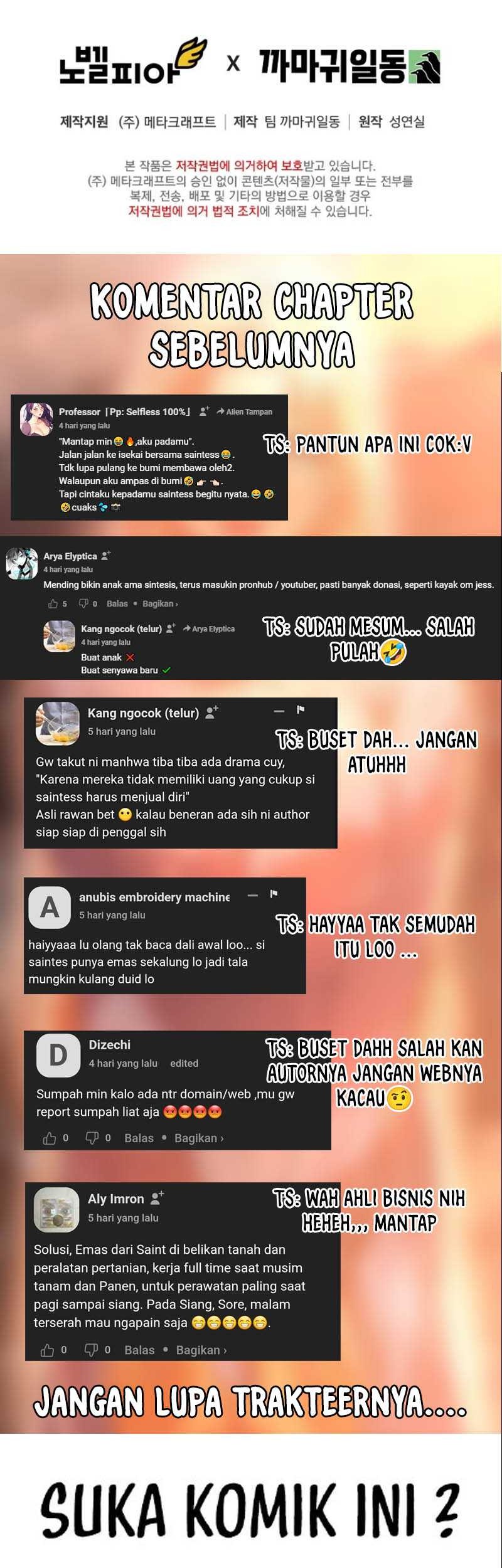 Living in a Studio Condo With the Saintess Chapter 9 - halaman 84