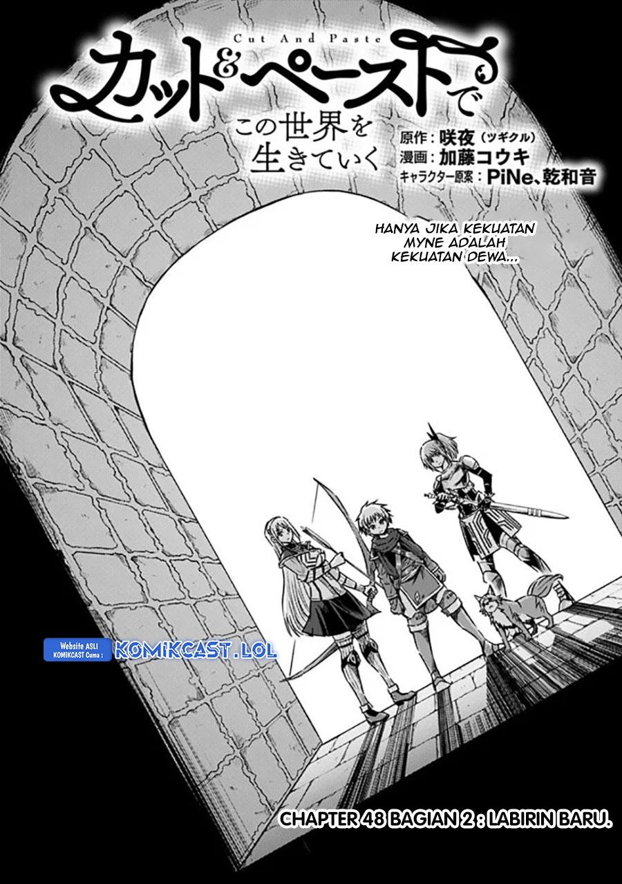 Living In This World With Cut & Paste Chapter 48 - halaman 14