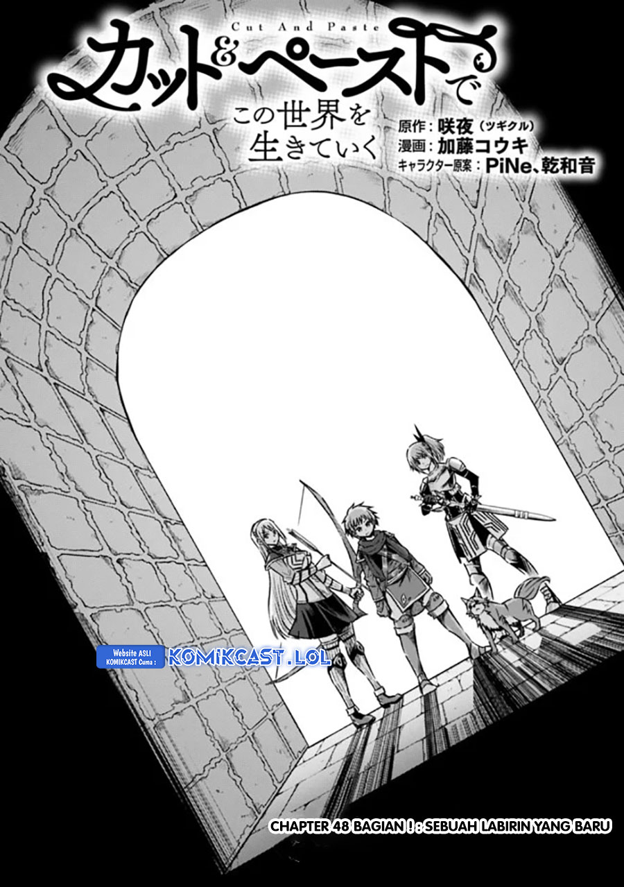 Living In This World With Cut & Paste Chapter 48 - halaman 4
