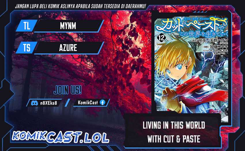 Living In This World With Cut & Paste Chapter 72 - halaman 1