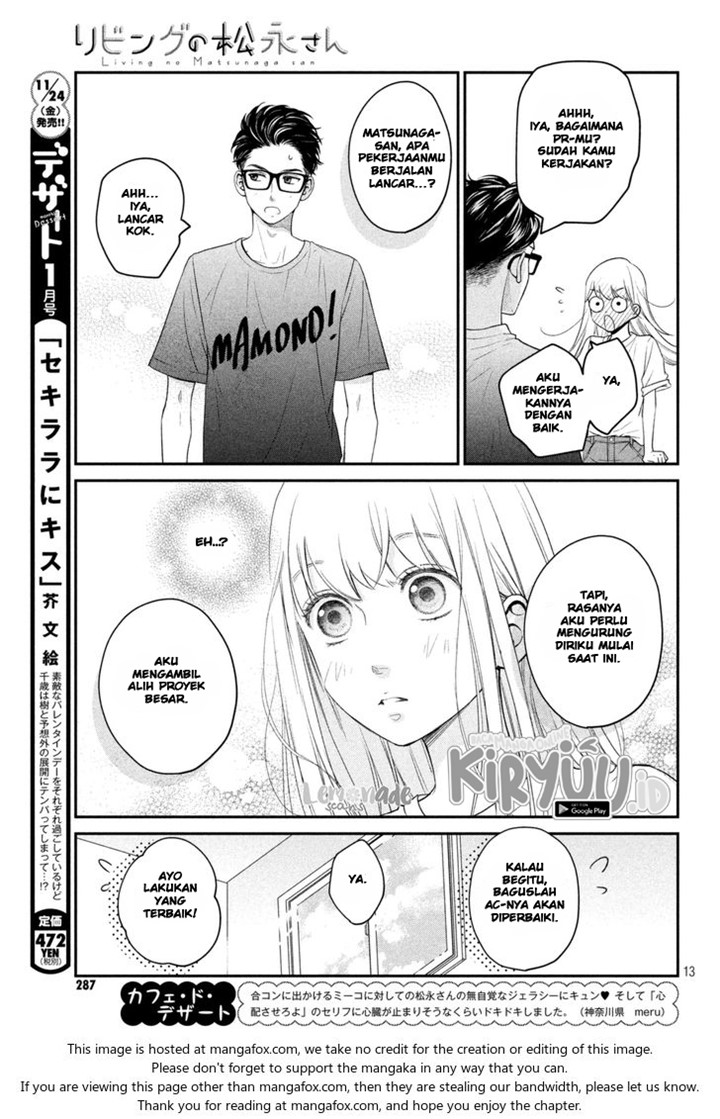 Living no Matsunaga-san Chapter 10 - halaman 14