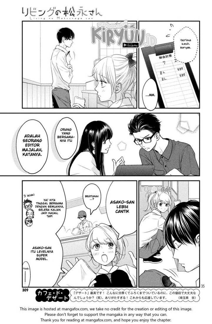 Living no Matsunaga-san Chapter 10 - halaman 36