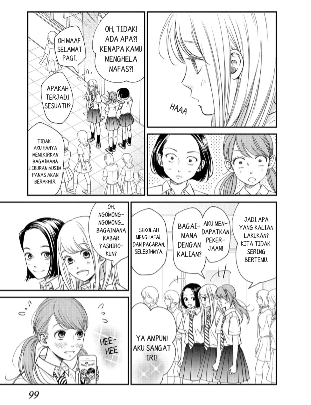 Living no Matsunaga-san Chapter 15 - halaman 19