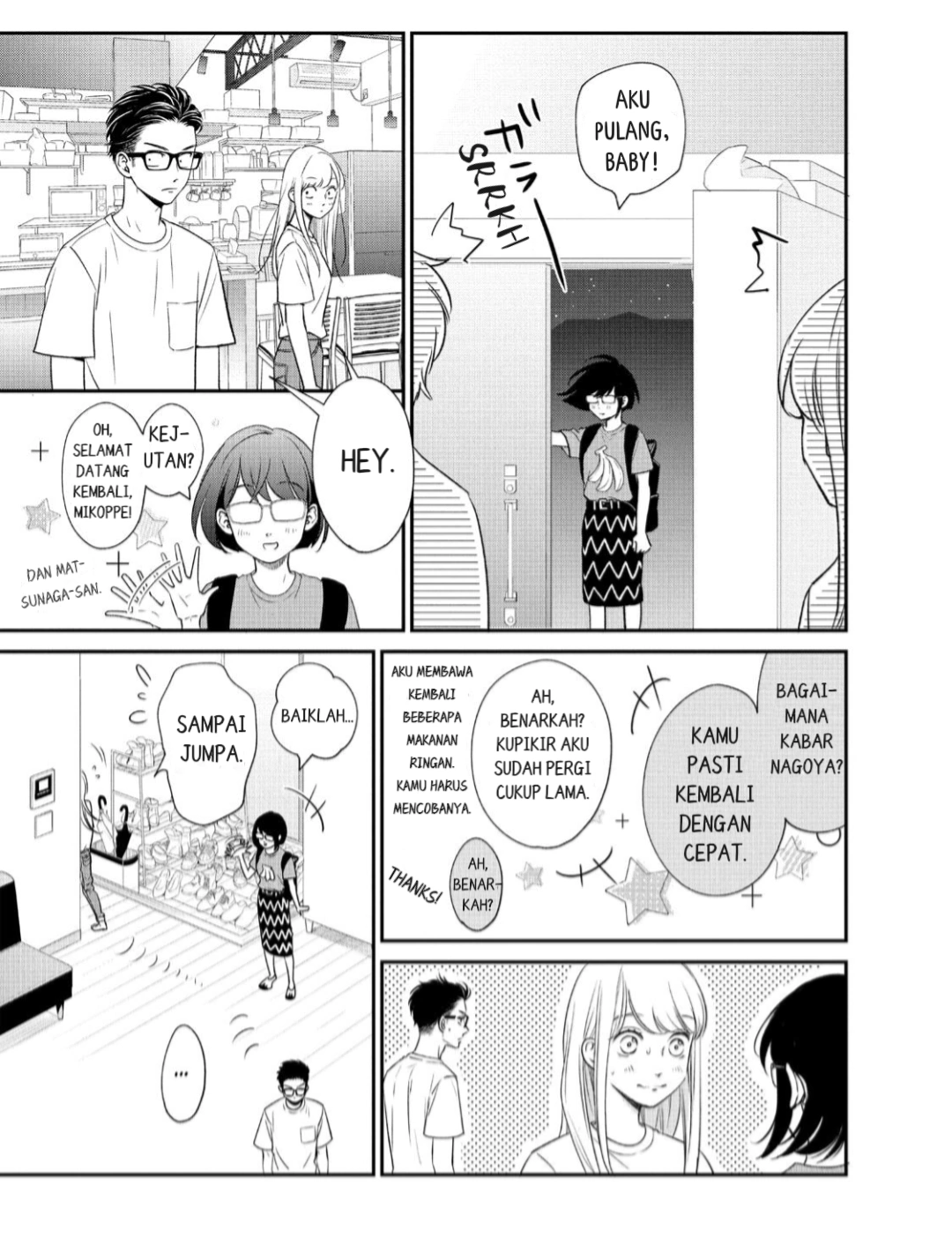 Living no Matsunaga-san Chapter 15 - halaman 9