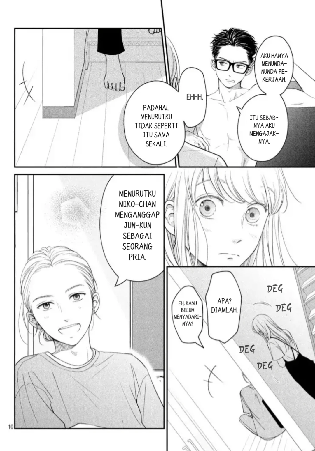 Living no Matsunaga-san Chapter 16 - halaman 9