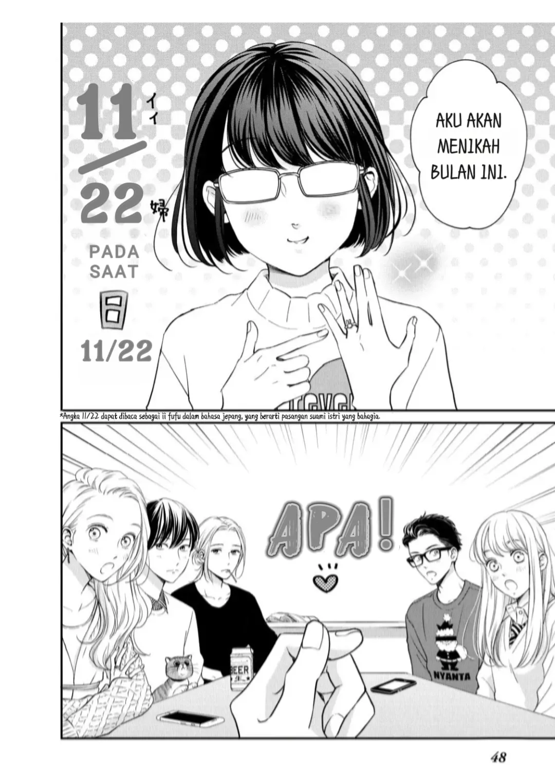 Living no Matsunaga-san Chapter 22 - halaman 4