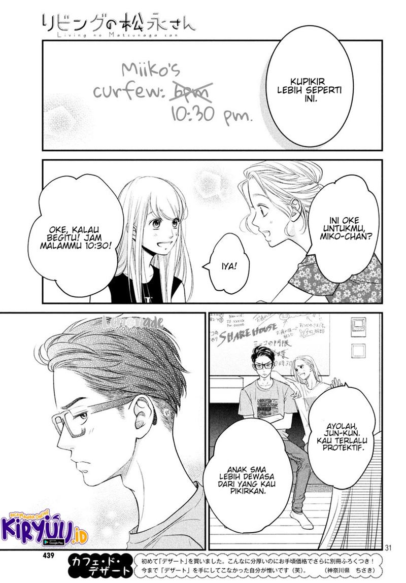 Living no Matsunaga-san Chapter 7 - halaman 34