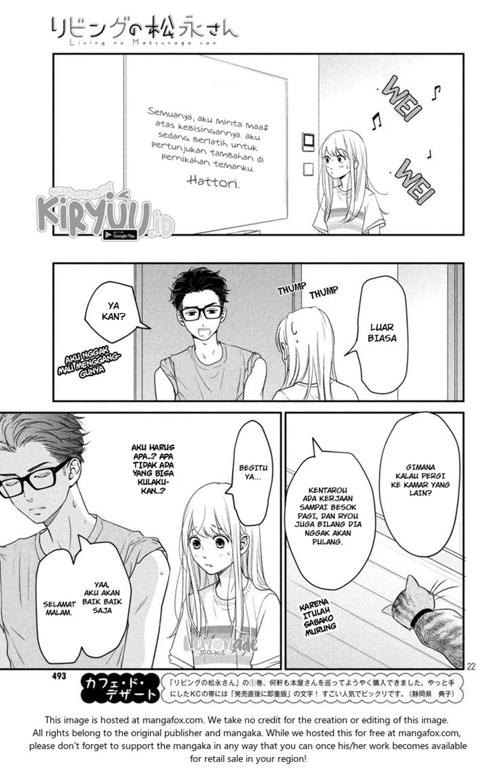 Living no Matsunaga-san Chapter 9 - halaman 24