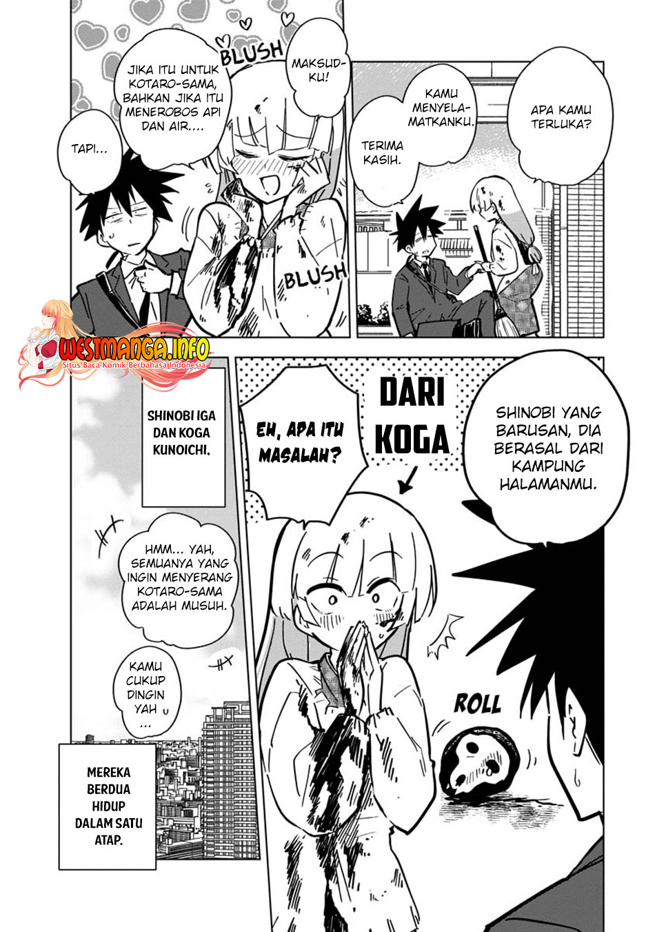 Living With a Kunoichi Chapter 1 - halaman 7