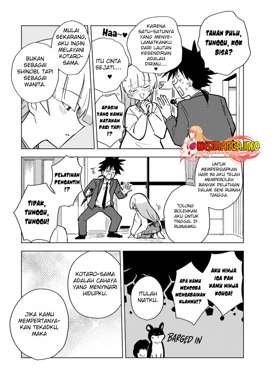 Living With a Kunoichi Chapter 3 - halaman 10