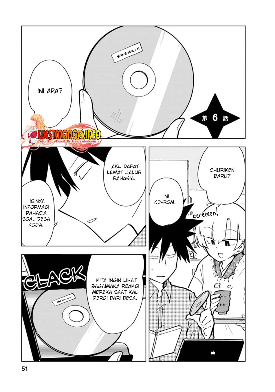 Living With a Kunoichi Chapter 6 - halaman 3
