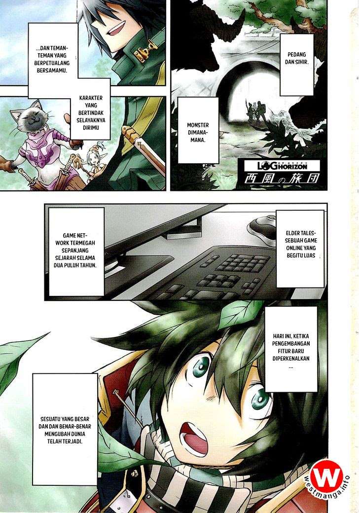 Log Horizon: Nishikaze no Ryodan Chapter 1 - halaman 2