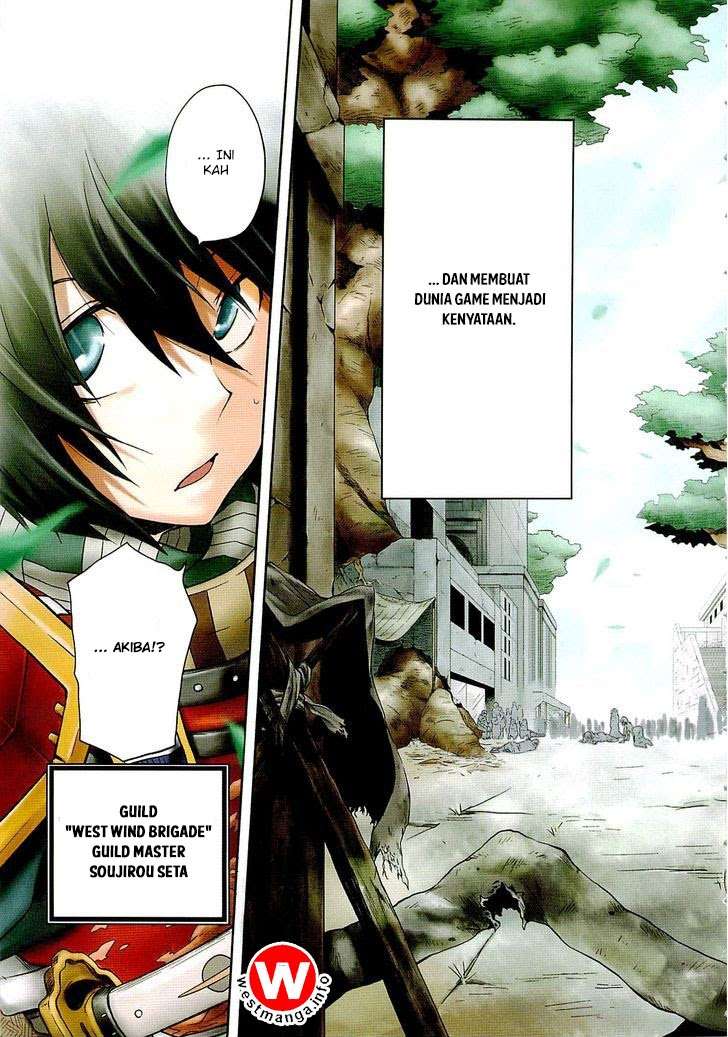 Log Horizon: Nishikaze no Ryodan Chapter 1 - halaman 4