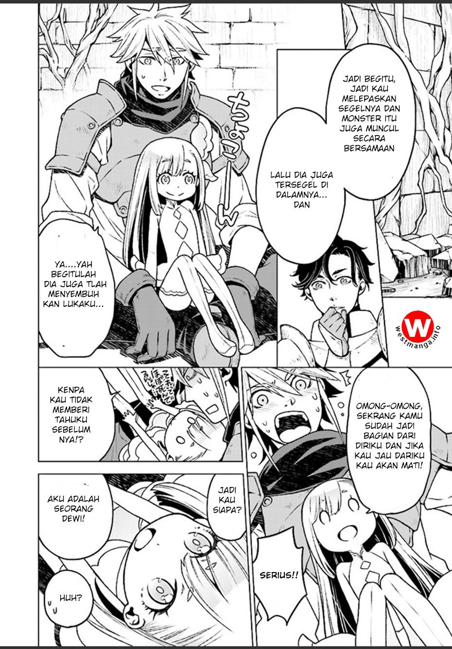 Logres of Swords and Sorcery – Goddess of Disaster Chapter 1 - halaman 46