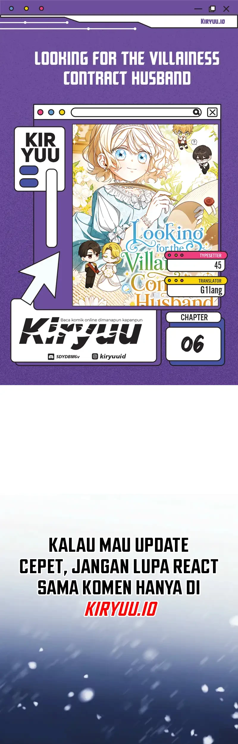 Looking for the Villainess’s Contract Husband Chapter 6 - halaman 1