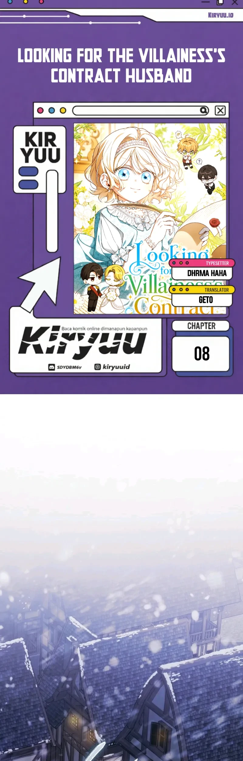 Looking for the Villainess’s Contract Husband Chapter 8 - halaman 1