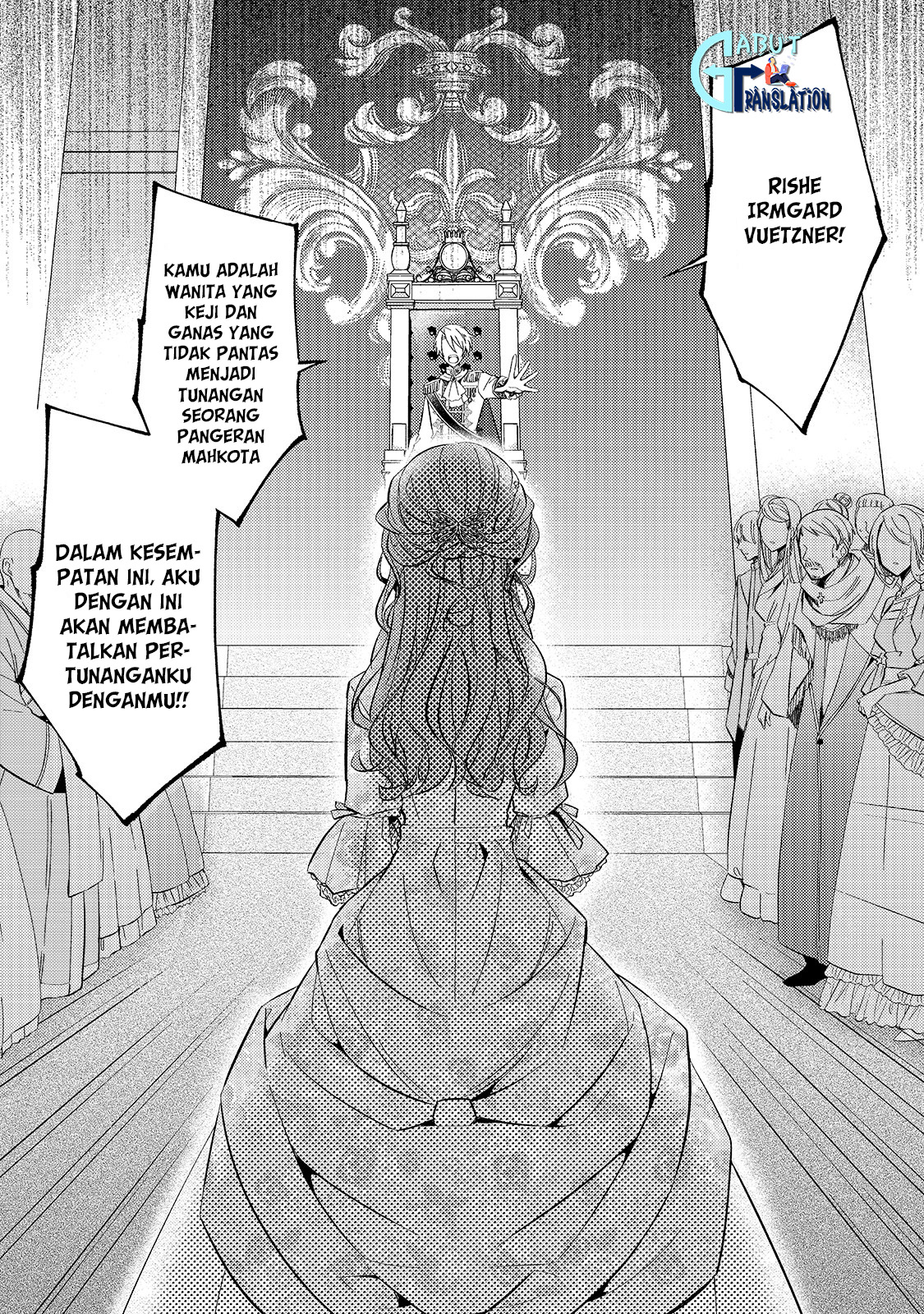 Loop 7-kaime no Akuyaku Reijou wa, Moto Tekikoku de Jiyuu Kimama na Hanayome Seikatsu wo Mankitsu suru Chapter 1 - halaman 2