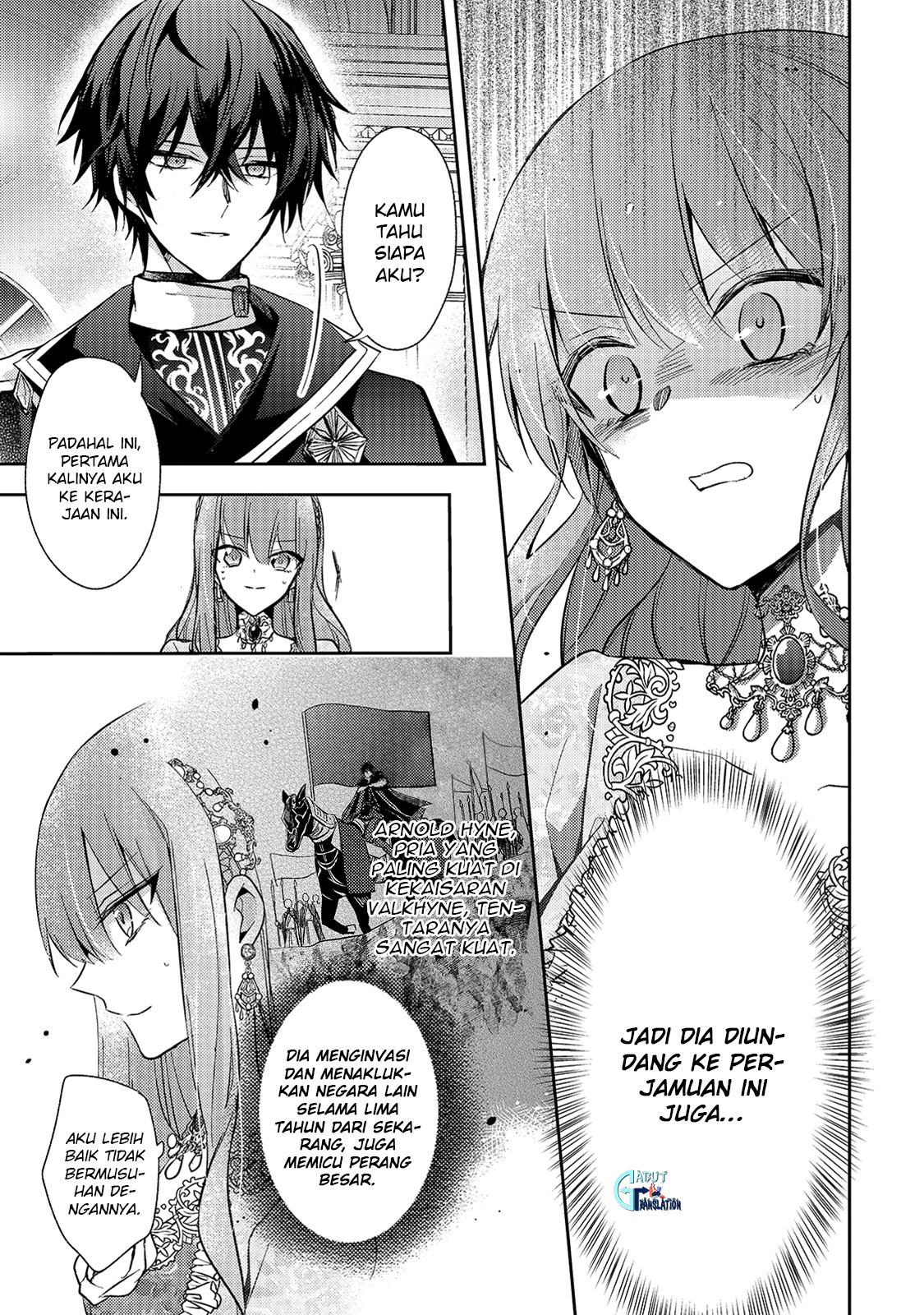 Loop 7-kaime no Akuyaku Reijou wa, Moto Tekikoku de Jiyuu Kimama na Hanayome Seikatsu wo Mankitsu suru Chapter 1 - halaman 21