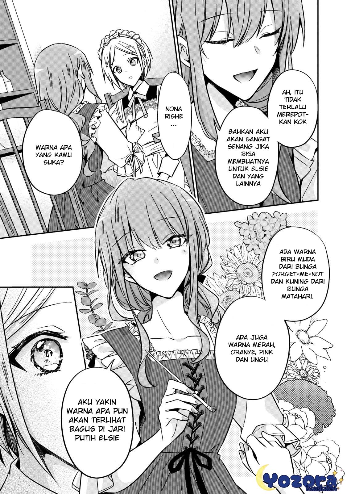 Loop 7-kaime no Akuyaku Reijou wa, Moto Tekikoku de Jiyuu Kimama na Hanayome Seikatsu wo Mankitsu suru Chapter 11 - halaman 12