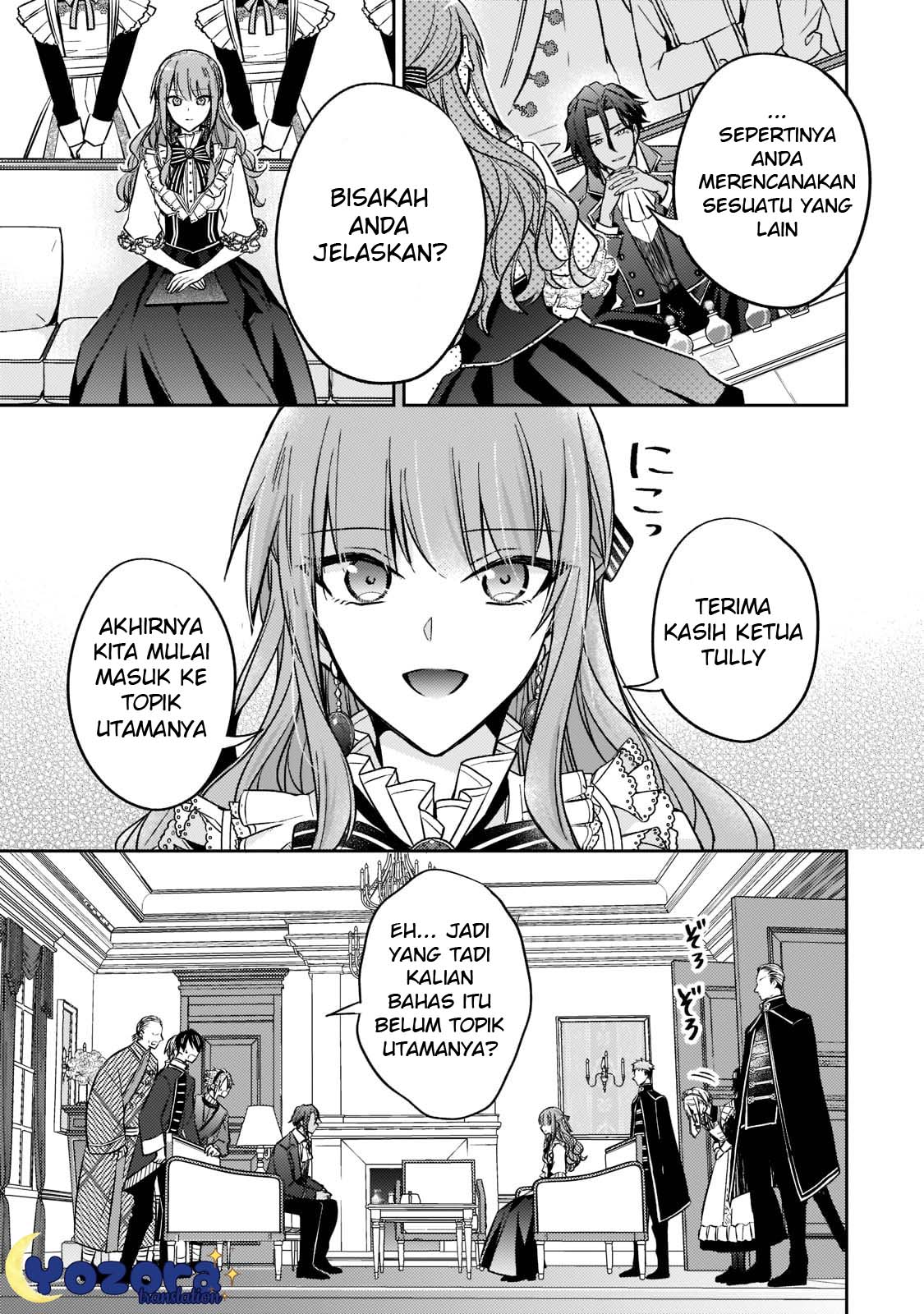 Loop 7-kaime no Akuyaku Reijou wa, Moto Tekikoku de Jiyuu Kimama na Hanayome Seikatsu wo Mankitsu suru Chapter 11 - halaman 22