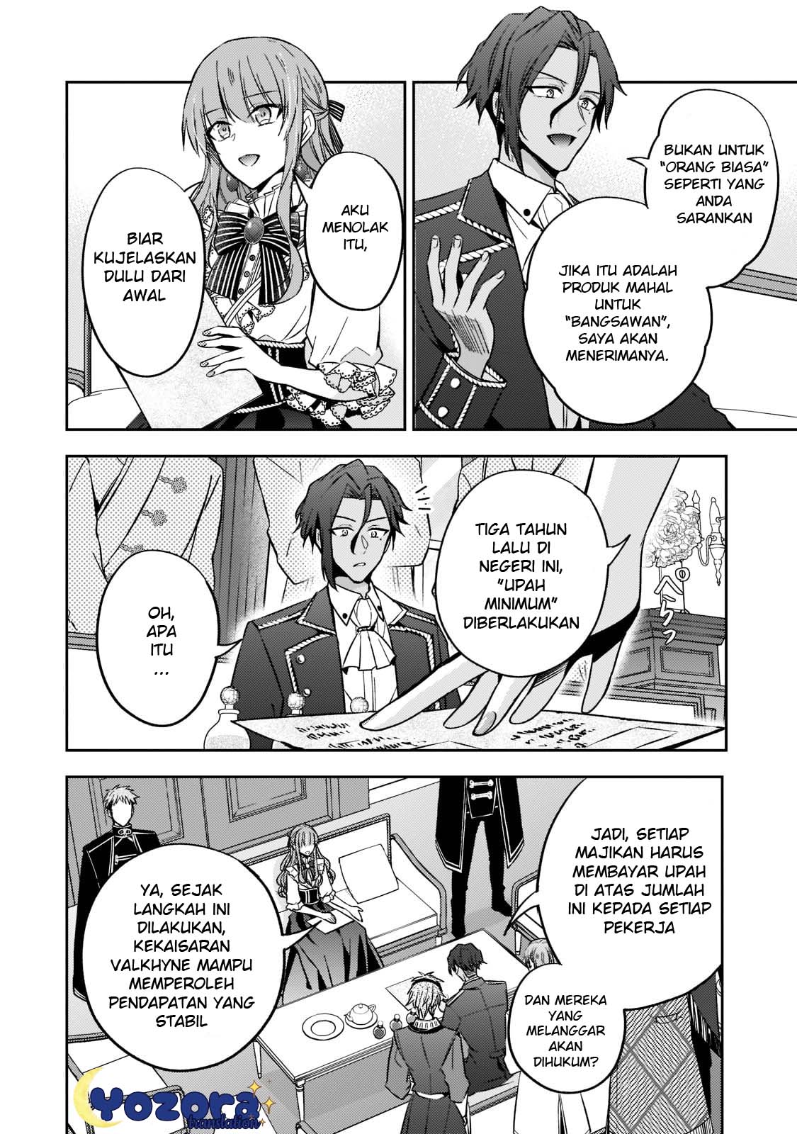 Loop 7-kaime no Akuyaku Reijou wa, Moto Tekikoku de Jiyuu Kimama na Hanayome Seikatsu wo Mankitsu suru Chapter 11 - halaman 23