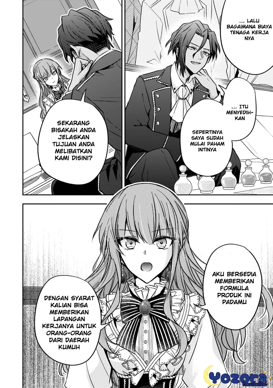 Loop 7-kaime no Akuyaku Reijou wa, Moto Tekikoku de Jiyuu Kimama na Hanayome Seikatsu wo Mankitsu suru Chapter 11 - halaman 25
