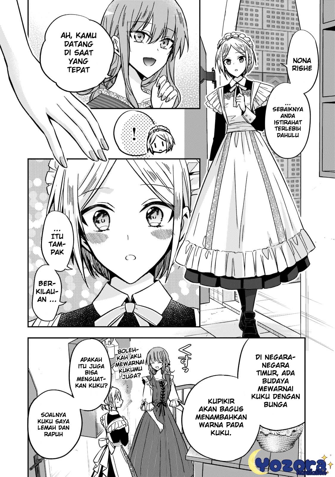 Loop 7-kaime no Akuyaku Reijou wa, Moto Tekikoku de Jiyuu Kimama na Hanayome Seikatsu wo Mankitsu suru Chapter 11 - halaman 9