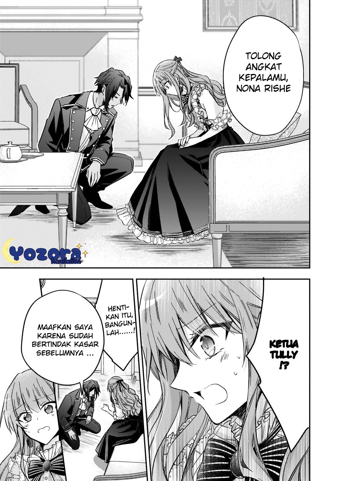 Loop 7-kaime no Akuyaku Reijou wa, Moto Tekikoku de Jiyuu Kimama na Hanayome Seikatsu wo Mankitsu suru Chapter 12 - halaman 20