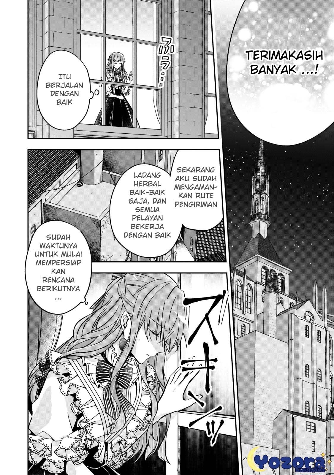 Loop 7-kaime no Akuyaku Reijou wa, Moto Tekikoku de Jiyuu Kimama na Hanayome Seikatsu wo Mankitsu suru Chapter 12 - halaman 25