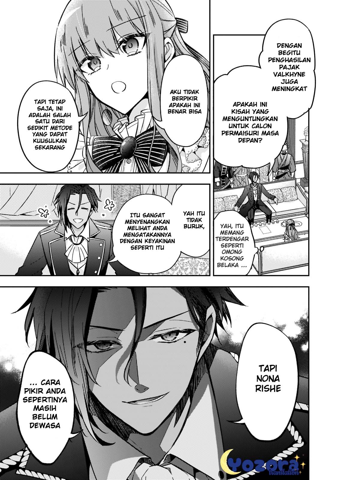 Loop 7-kaime no Akuyaku Reijou wa, Moto Tekikoku de Jiyuu Kimama na Hanayome Seikatsu wo Mankitsu suru Chapter 12 - halaman 8