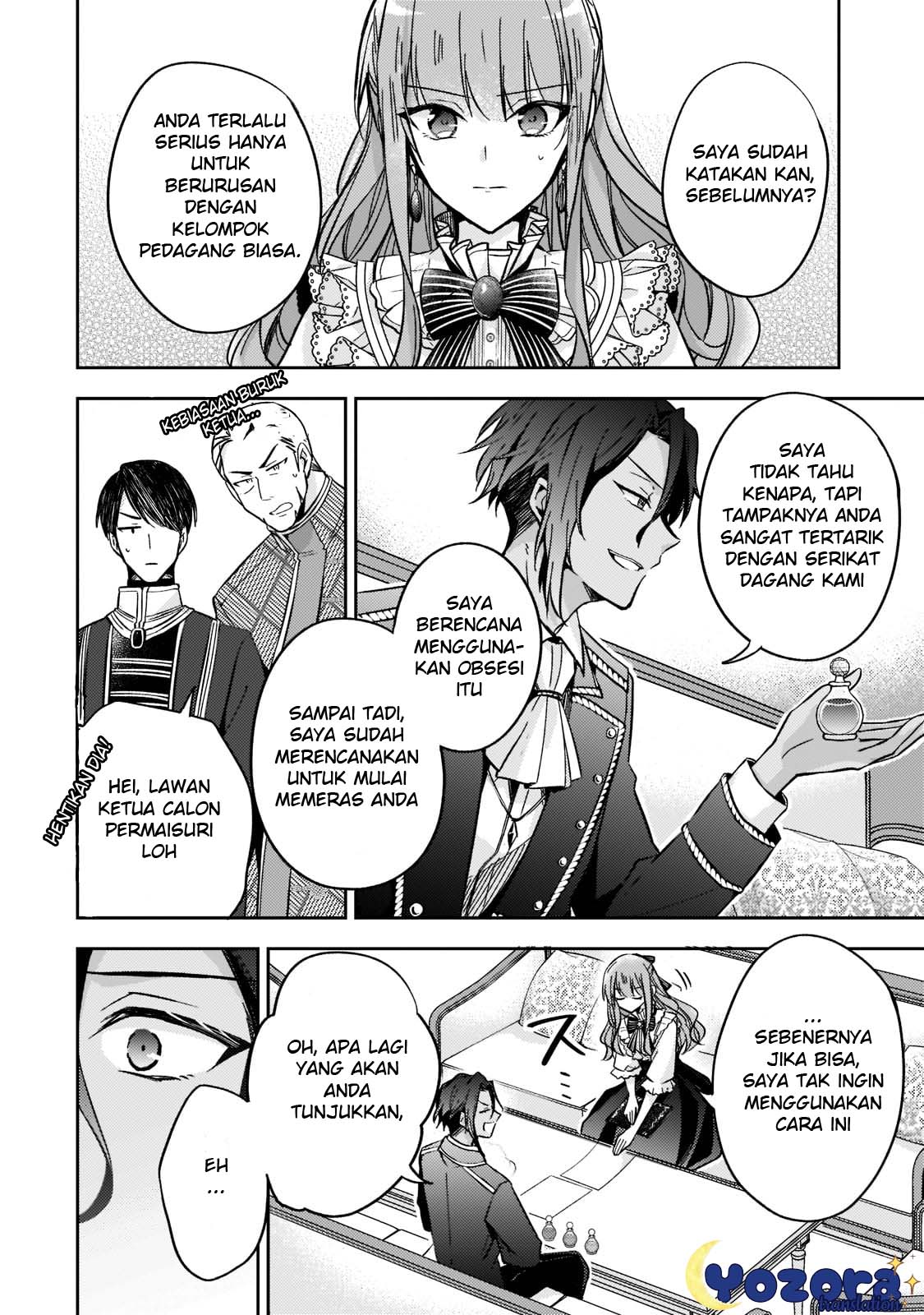 Loop 7-kaime no Akuyaku Reijou wa, Moto Tekikoku de Jiyuu Kimama na Hanayome Seikatsu wo Mankitsu suru Chapter 12 - halaman 9