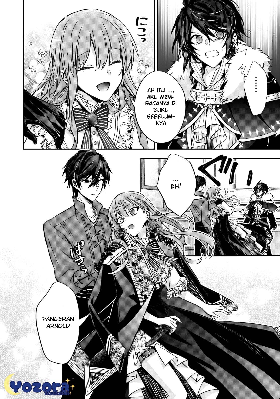 Loop 7-kaime no Akuyaku Reijou wa, Moto Tekikoku de Jiyuu Kimama na Hanayome Seikatsu wo Mankitsu suru Chapter 14 - halaman 17